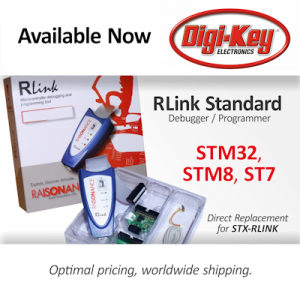 RLink Now in Stock at Digi-Key ! RLink Now in Stock at Digi-Key !